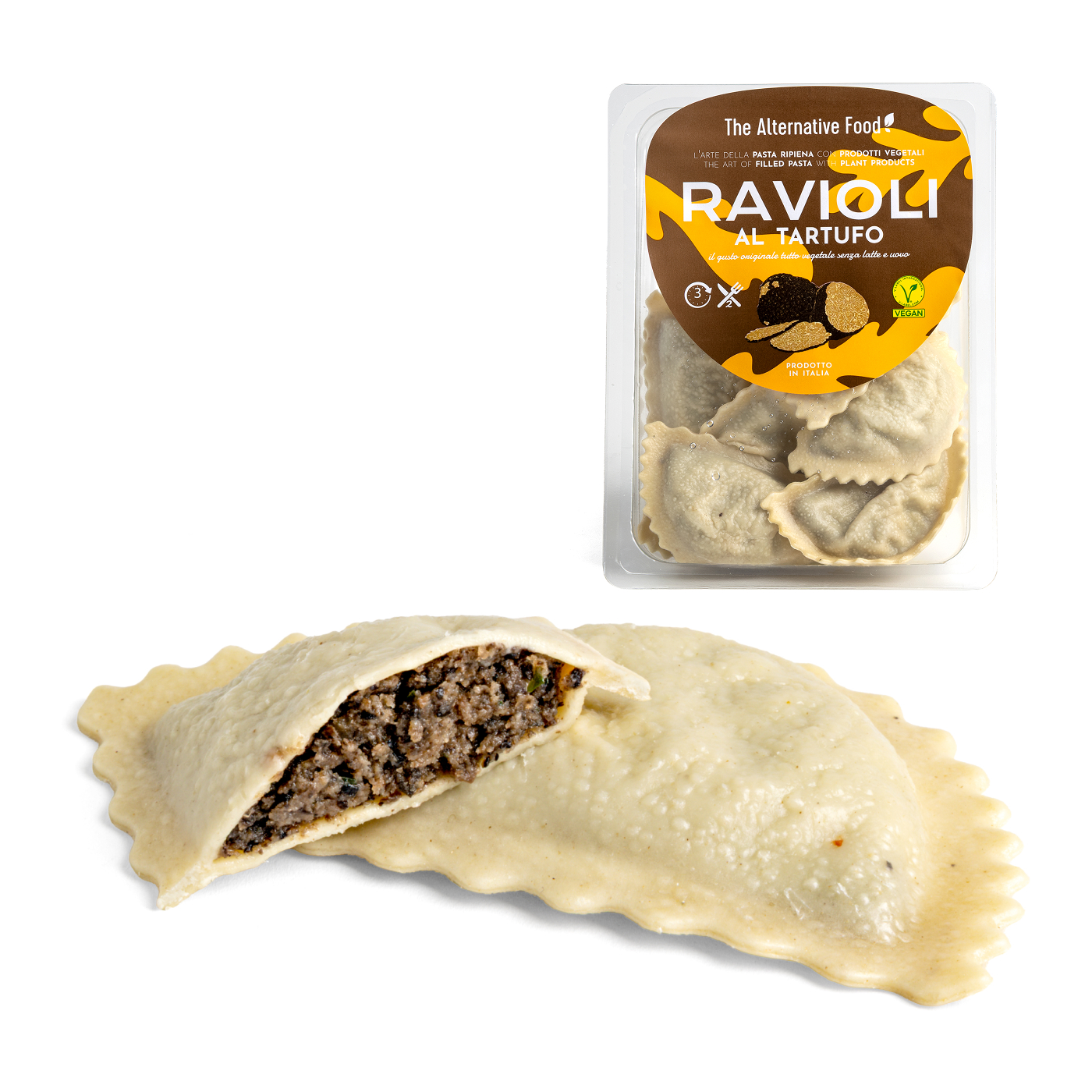 Pack+prodotto nudo – Ravioli al tartufo