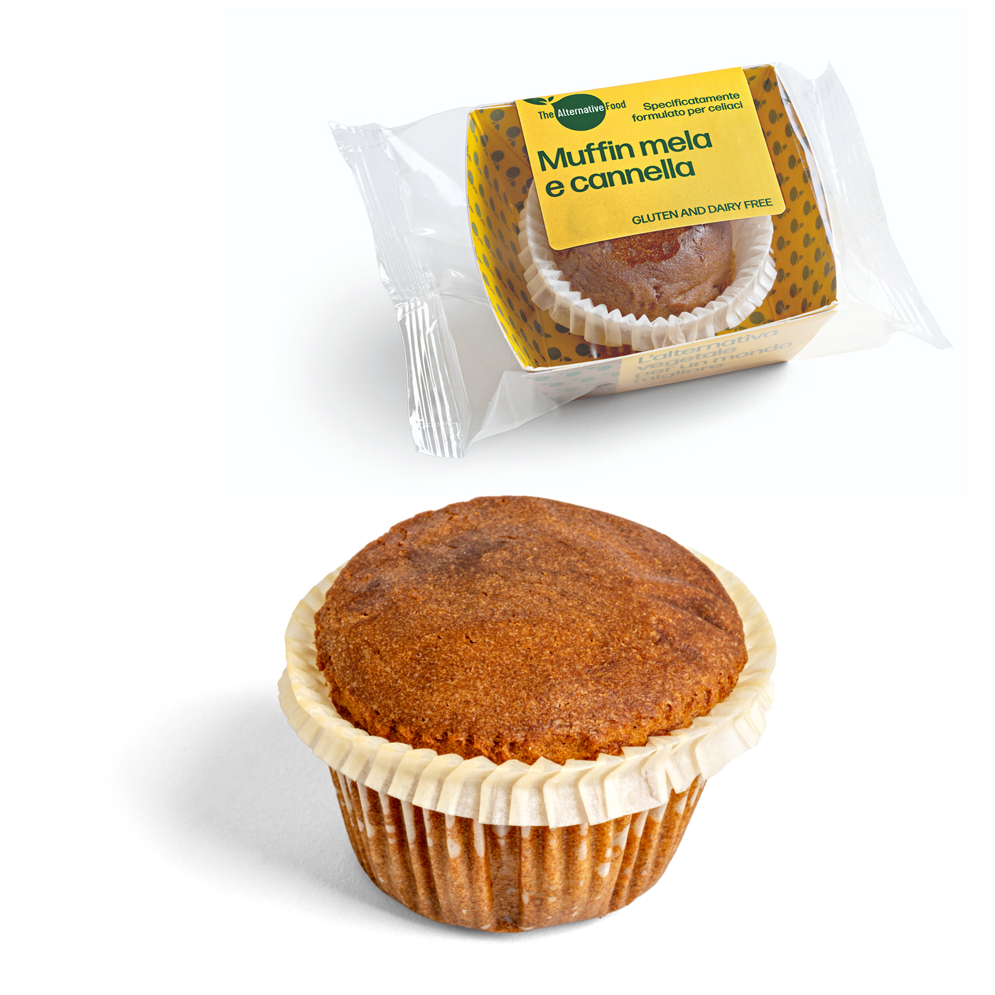 Pack+prodotto nudo – muffin mela e cannella